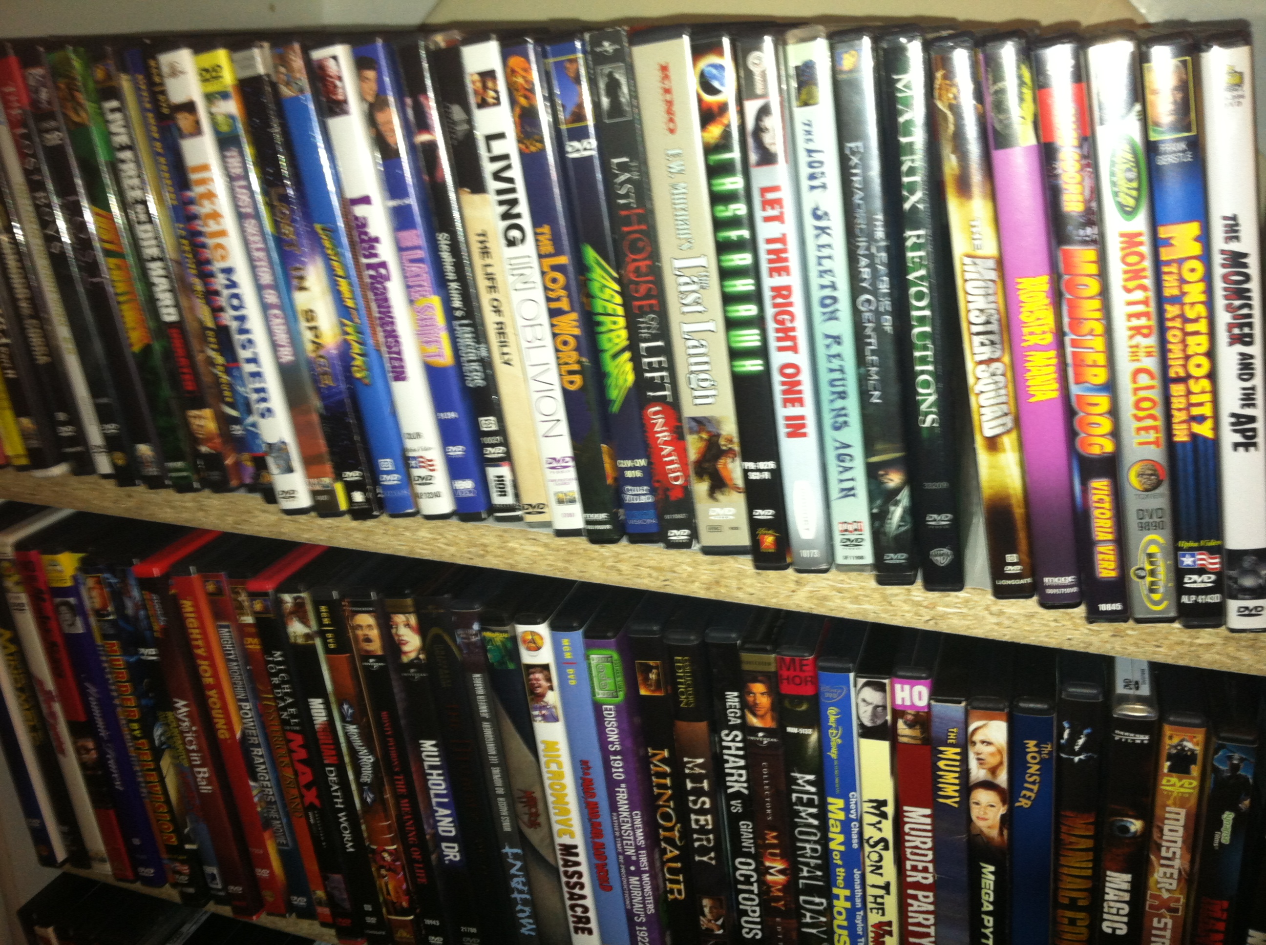 Mike S Dvd Collection Cinemassacre Productions